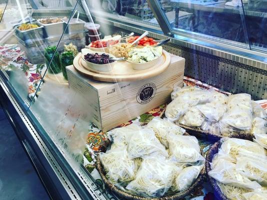 Fresh pasta bowls offered at 1307 Oretha Castle Haley Boulevard