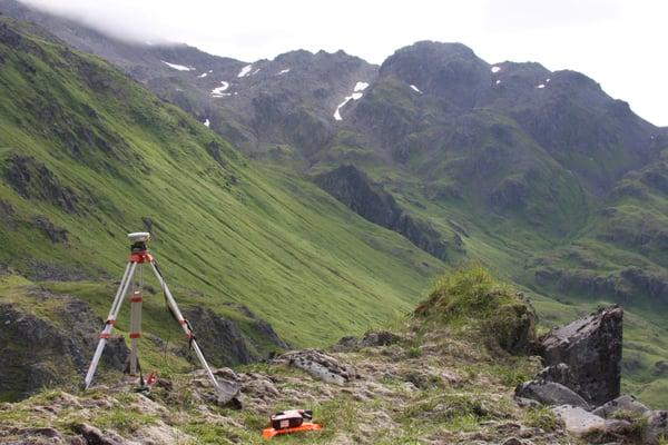 Surveying on Unalaska Island, 2013