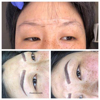 Just a before&after to show the drastic change.
