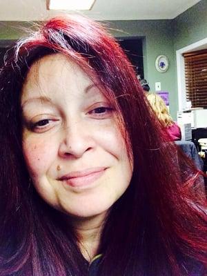 Waiting my turn in the hot seat!