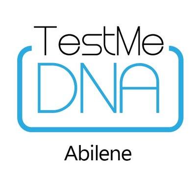 Logo for Test Me DNA Abilene.