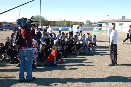 Coach D.B. & NFL Films @ Youth Super Bowl Event