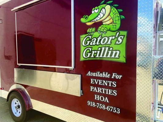 Gators Grillin Food Trailer