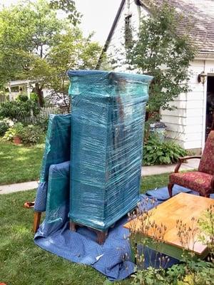 The amount of protection needed if item is to be put in storage.