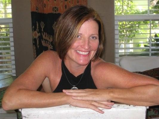 Relaxing at my neighbors for photo shoot!