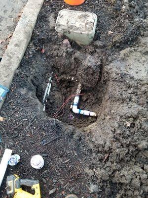 Water main spot repair