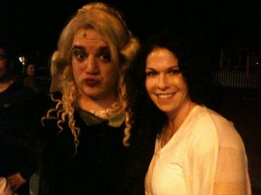 Cinderella's bumbling stepsister, Grace, at the 24th Street Theater production of Cinderella