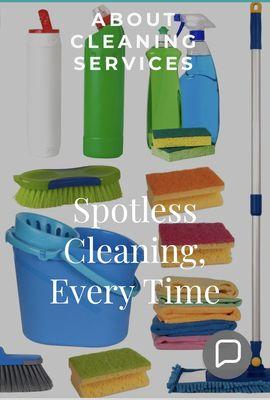 about cleaning services