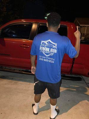 Roman Iron Detailing