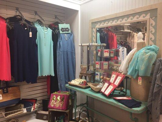 Ladies clothing section. They have kids clothes and home decor too!