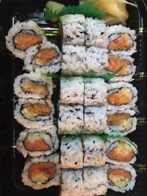 Spicy Triple Combo. Delicious!