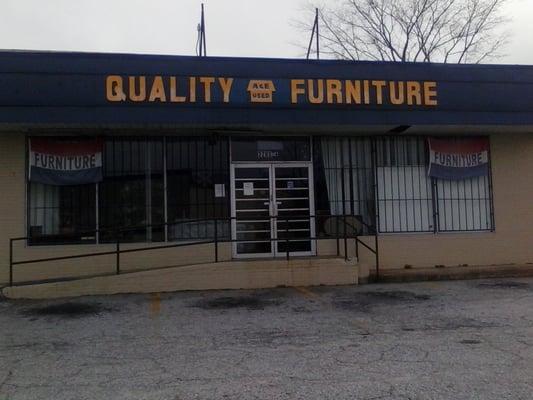 This is A &E Quality Used furniture store