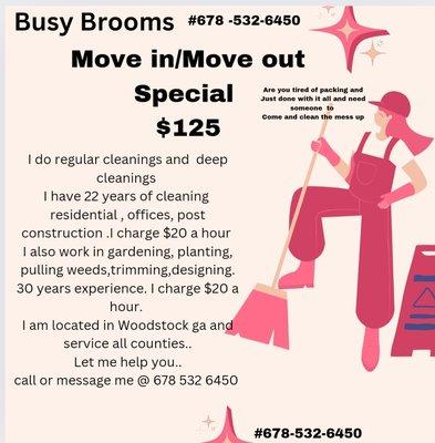 Busy Brooms