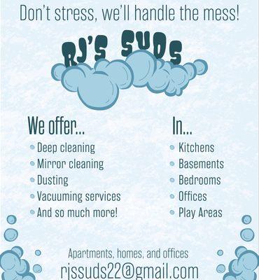 Rjs Suds Cleaning Services