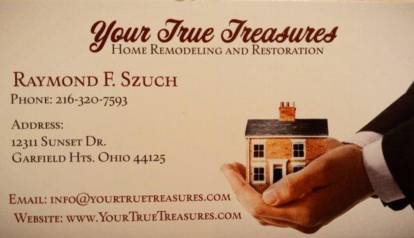 Your True Treasures