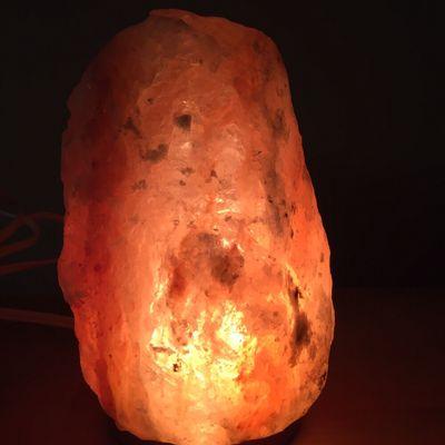 Himalayan salt rock lamp! $30