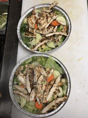 the salads look AMAZING