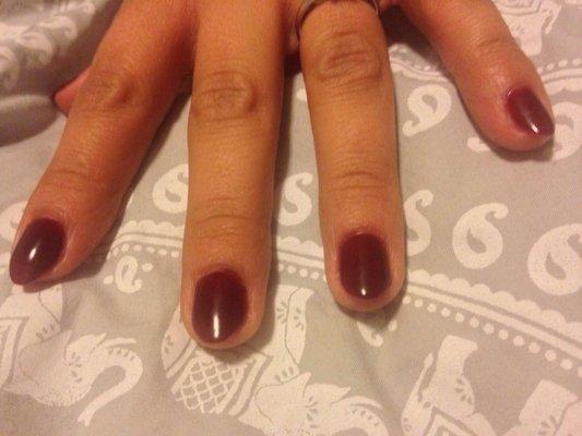 Gel manicure