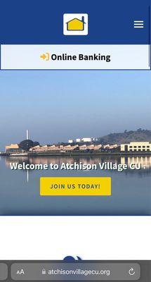 The staff here are very helpful. They have online banking now yay! https://www.atchisonvillagecu.org