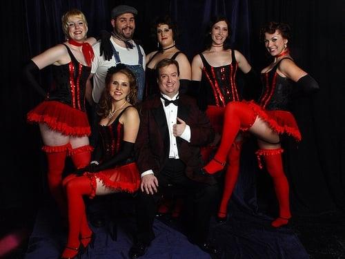 The cast of the Belmont Burlesque Revue