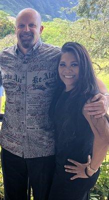 This was at Koolau Ballroom in Kaneohe for our business convention