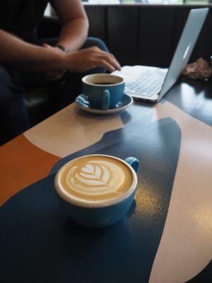 Amazing Treeline espresso.