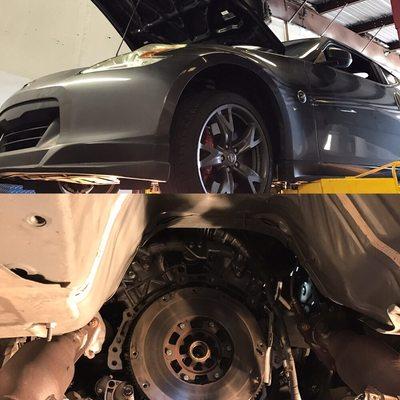 Clutch job on 370Z