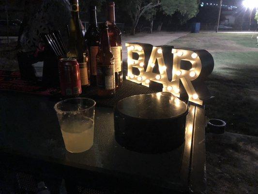 One For The Road mobile bartending