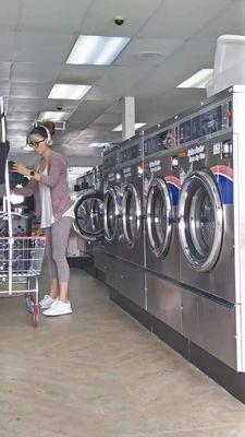 Wash, dry, fluff and puff