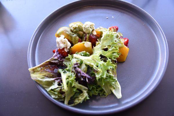 I'm just a boy... sitting in front of a salad... asking for it to be a steak...