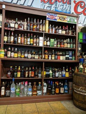 I buy Angels & Envy often. It's usually $100 it's $60 here. Worth the stop for the savings.