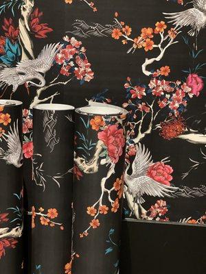 Custom wallpaper for Kaviar Sushi Restaurant