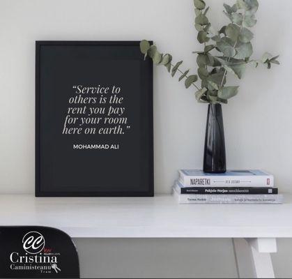 I have always loved helping others. It's one of the reasons why real estate and I are two peas in a pod -- it just fits.