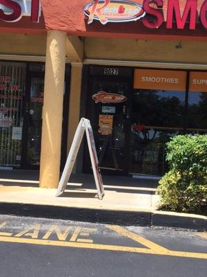 Closed at 2:08pm on a Friday