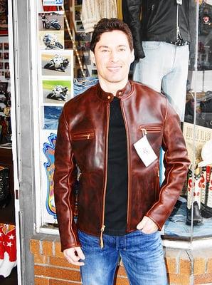 Aero leather jacket in Seattle, WA