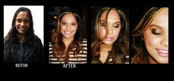 Navita: an amazing makeup class and a great B&A