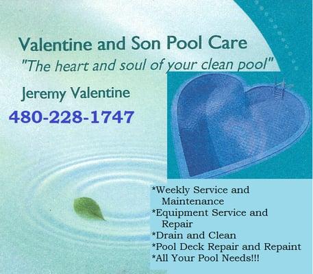 Valentine and Son Pool Care