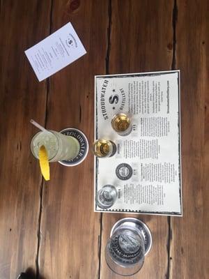 3 flights for $8 and came with a free glass on opening day!