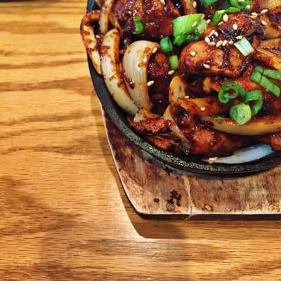 bul dak aka fire chicken.