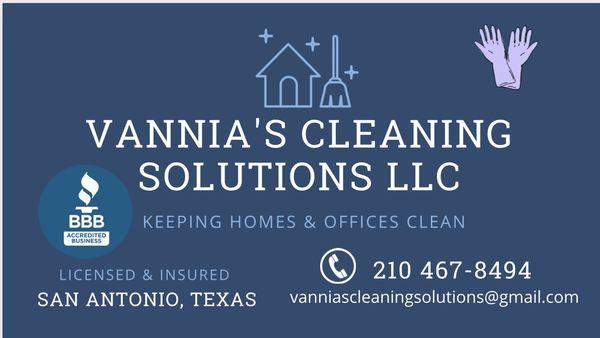 Vannia’s Cleaning Solutions