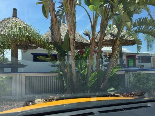 In front of Frontenac flea market