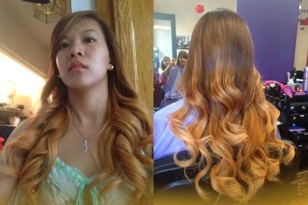 I am excited abt how my hair turned out (love it)!