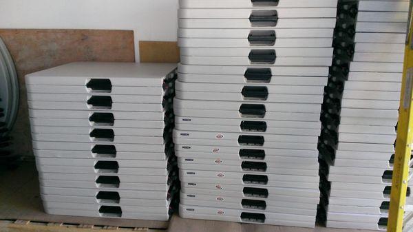 Our large inventory of tables will take care of party needs!