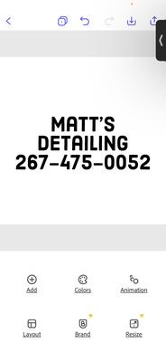Matt’s Detailing