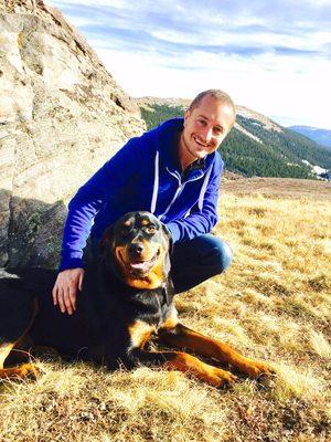 That's me and my dog LeeAnne!