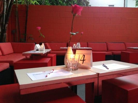 Intimate setting for a one of a kind experience