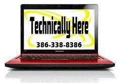 Technically Here Computers 386-338-8386 www.TechnicallyHere.net