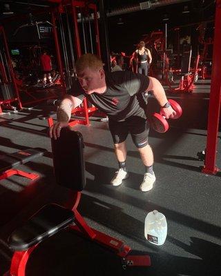 Isaac United states marine have lost 3 Ibs in the first 2 weeks and have cleaned up his life so proud of you man