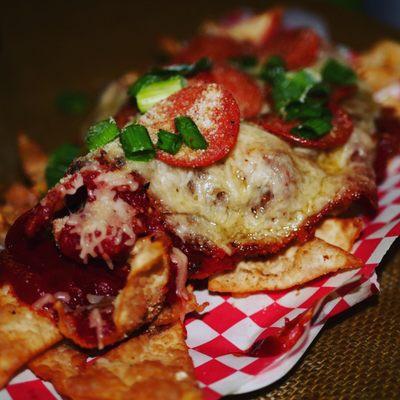 Pizza Nachos