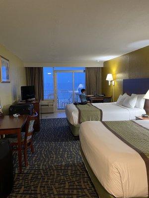 Room that we stayed in for 4 nights.